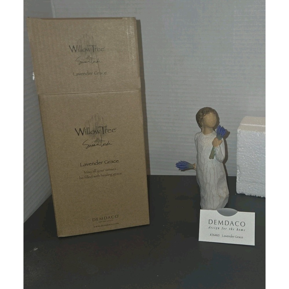 Willow Tree "Lavender Grace" Figurine Susan Lordi Demdaco with Box